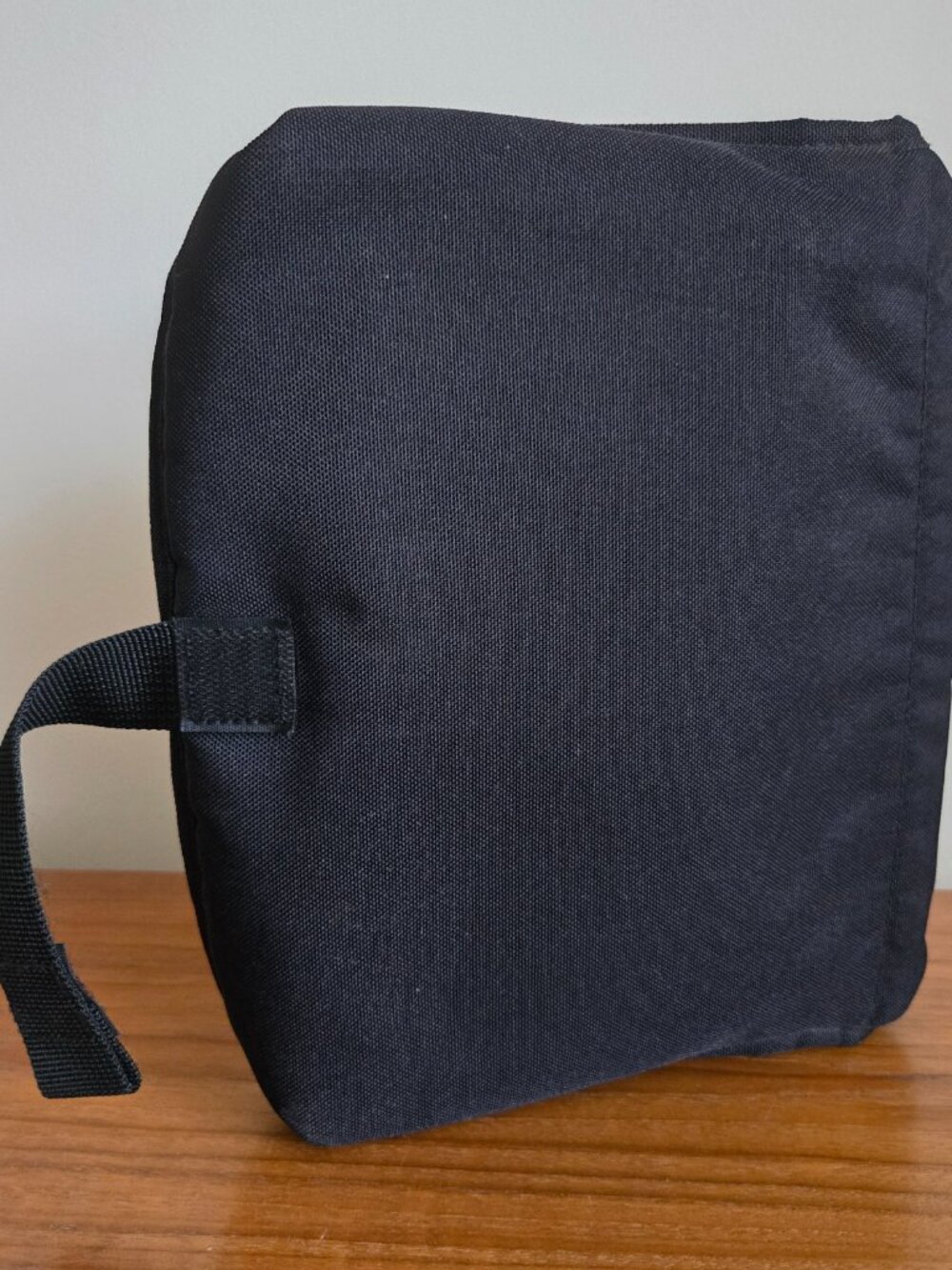 Travel Organizer Pouch with 2 Clear Transparent Zipper Pockets and Closure Strap - Picture 7 of 11
